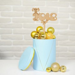 Топпер в торт «2018» - Фото 2