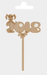 Топпер в торт «2018» - Фото 3