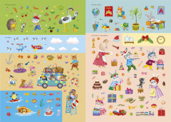 600 наклеек. Приключения зверят - Фото 2