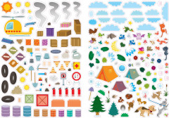 600 наклеек. Техника - Фото 2