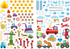 600 наклеек. Техника - Фото 4