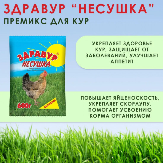 Добавка кормовая «Здравур Несушка»