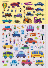 Транспорт и другая техника. 600 наклеек - Фото 5
