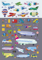 Транспорт и другая техника. 600 наклеек - Фото 7