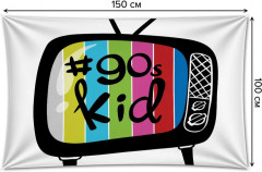 Панно настенное «Дитя 90-х» - Фото 1