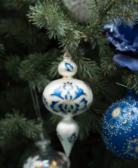 Елочное украшение капля «Византия» - Фото 2