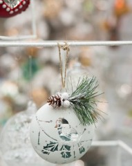 Елочное украшение-медальон «Зимний лес», в ассортименте - Фото 2