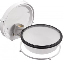 Светильник электрический для бани круглый - Фото 1