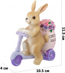 Фигурка декоративная «Кролик на самокате» - Фото 1
