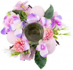 Подсвечник «Сиреневый шарм» - Фото 3