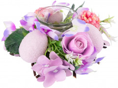 Подсвечник «Сиреневый шарм» - Фото 4