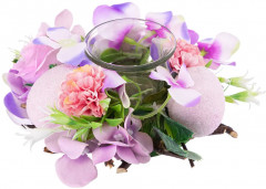 Подсвечник «Сиреневый шарм» - Фото 6