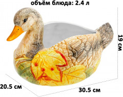 Блюдо сервировочное «Уточка» - Фото 2