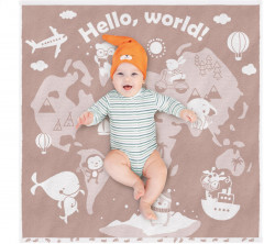 Полотенце детское «Hello, world!» - Фото 1