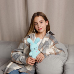 Игрушка мягконабивная «Пушистик Заяц Сэм» - Фото 6