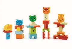 Деревянный конструктор-каталка «Маленький паровозик» - Фото 2