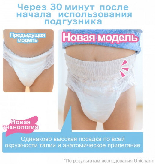 Подгузники-трусики для девочек