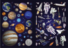 Моя книга наклеек. Космос - Фото 2