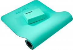 Коврик для йоги и фитнеса - Фото 4