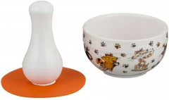 Ступка с пестиком «Веселые друзья» (5х9 см) - Фото 2