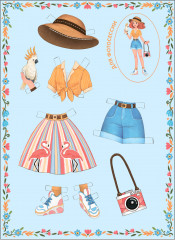 Вырежи и одень. Наряди Варю - Фото 3