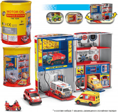 Набор-трансформер игровой «Мастерская в банке моторного масла» - Фото 3