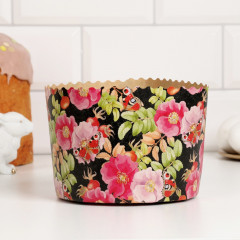 Набор бумажных форм для кулича «Узоры» - Фото 1