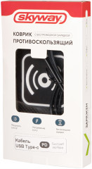 Коврик панели беспроводной зарядкой C8/PD USB Type-C - Фото 1