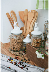 Банка для сыпучих продуктов «Зайка» - Фото 6