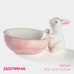 Конфетница «Зайка» - Фото 1