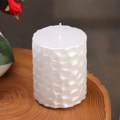 Свеча-цилиндр «Iceberg» - Фото 1