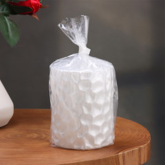 Свеча-цилиндр «Iceberg» - Фото 2