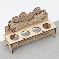 Подставка для пасхальных яиц «Христос Воскрес» - Фото 2