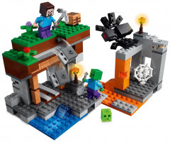 Конструктор Minecraft 21166 Заброшенная шахта. The Abandoned Mine - Фото 1