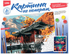 Картина по номерам «Влюбленные фламинго» - Фото 2