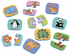 Мягкие игры. Половинки. Зоопарк - Фото 4