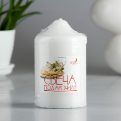 Свеча - цилиндр - Фото 1