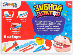 Набор для игры с пластилином «Зубной доктор» - Фото 2