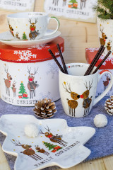 Набор кружек «Family Christmas» (4 шт, 350 мл) - Фото 1