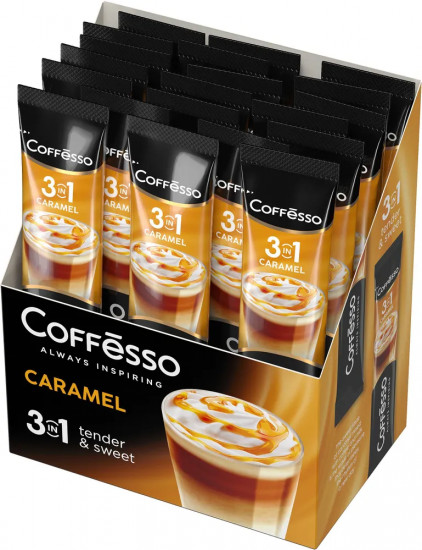 Напиток кофейный растворимый 3 в 1 «Caramel»