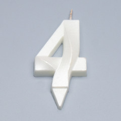 Набор «Свеча для торта с фонтаном. Цифра 4» - Фото 2