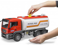 Бензовоз «MAN TGS», с цистерной и шлангом, масштаб 1:16 - Фото 4