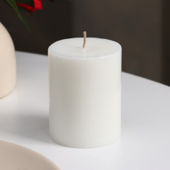 Свеча-цилиндр гладкая - Фото 1