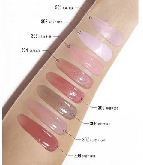 Блеск-плампер для губ «Hot Vanilla», тон 308 Spicy Rose