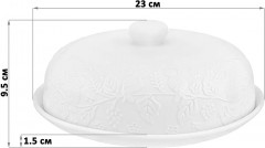 Блюдо для блинов с крышкой «Птички на ветке» - Фото 1