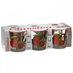 Набор стаканов «Вишня» (250 мл, 6 шт) - Фото 2