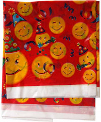 Набор для праздника «Смайлики», скатерть, 6 тарелок, 6 язычков, 23*21см, картон/пластик - Фото 3
