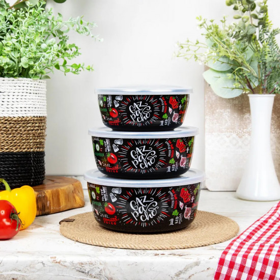 Набор мисок эмалированных «Gazpacho»