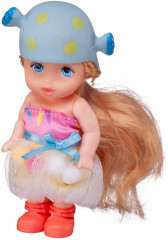 Кукла-мини «Baby Ardana блондинка в голубой шапочке-конфетке» - Фото 3