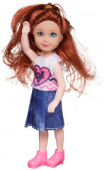 Набор игровой «Кукла с каштановыми волосами с медвежонком» - Фото 2